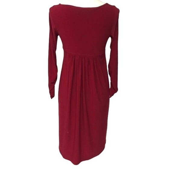 Norma Kamali Dress Womens S Used Red Stretch Excellent Used Condition - Picture 5 of 15